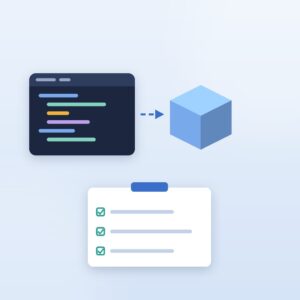 インストール前に要件を確認する流れの図